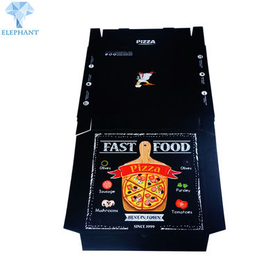 With Custom Printing Logo Inch Dimensions Personalized Luxury Pizza Corrugated Mailer Boxes