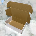 Eco Friendly Varnishing Colored Corrugated Mailing Boxes 4C Printing