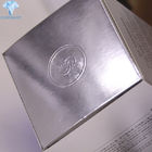 CMYK Custom Printed Lotion Boxes Sliver Foil Stamping Cosmetic Gift Packaging
