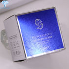 CMYK Custom Printed Lotion Boxes Sliver Foil Stamping Cosmetic Gift Packaging