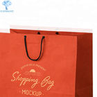 OEM ODM Recycled Cosmetic Gift Bags With Handles Biodegradable