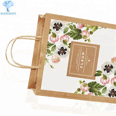 C2S Art Paper Kraft Carrier Bags