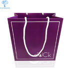 Luxury Hot Stamping Kraft Paper Gift Bags With Handles PMS Printing