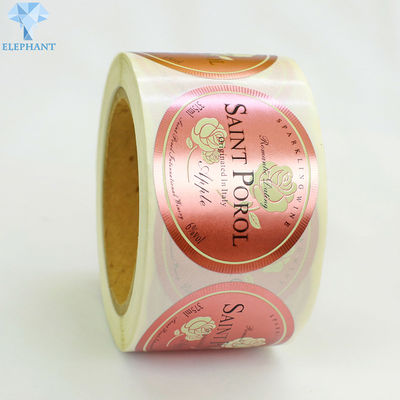 Tamper Proof Logo Sticker Roll