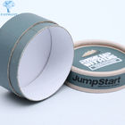 Coffee Tea Cardboard Cylinder Packaging OEM Gold Stamping