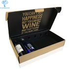 21cm×16cm×11cm Corrugated Shipping Boxes 6 Bottle Wine Shipping