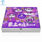 Personalised Takeaway 8 Inch 10 Inch Pizza Boxes Foil Hot Stamping
