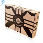 Customized Black Printed Logo Garment Cardboard Kraft PaPer Packing Corrugated Shipping Boxes