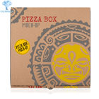Motorcycle Custom Printing Cheap Logo UniqUe Take AwAy Personalized Pizza Corrugated Shipping Boxes