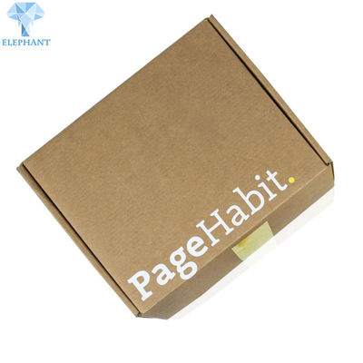 Custom Printing Matt Pack Flat Diecut Folding Corrugated Personalised Packaging Shipping Boxes