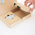 Reinforced Embossing Corrugated Mailer Boxes Foldable Flat Cardboard Mailers