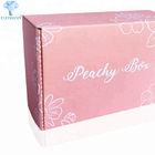 38cm×24cm×15cm Corrugated Mailer Boxes Glossy Lamination Cosmetic Packaging