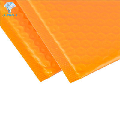 Orange Glossy Varnish Poly Bubble Mailers 6x9'' Padded Envelopes