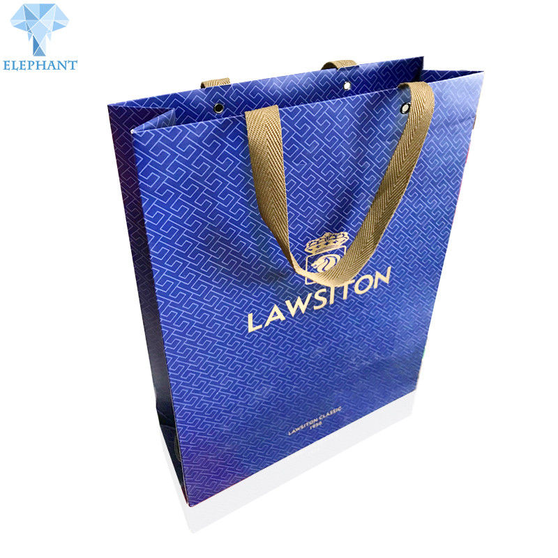 Customized Resealable Brown Kraft Food Wholesale Paper Gift Bags With Handles Packaging
