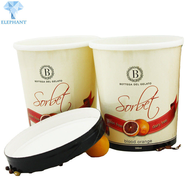 Party Small 3oz Ice Cream Paper Cup Paper Frozen Yogurt Cups