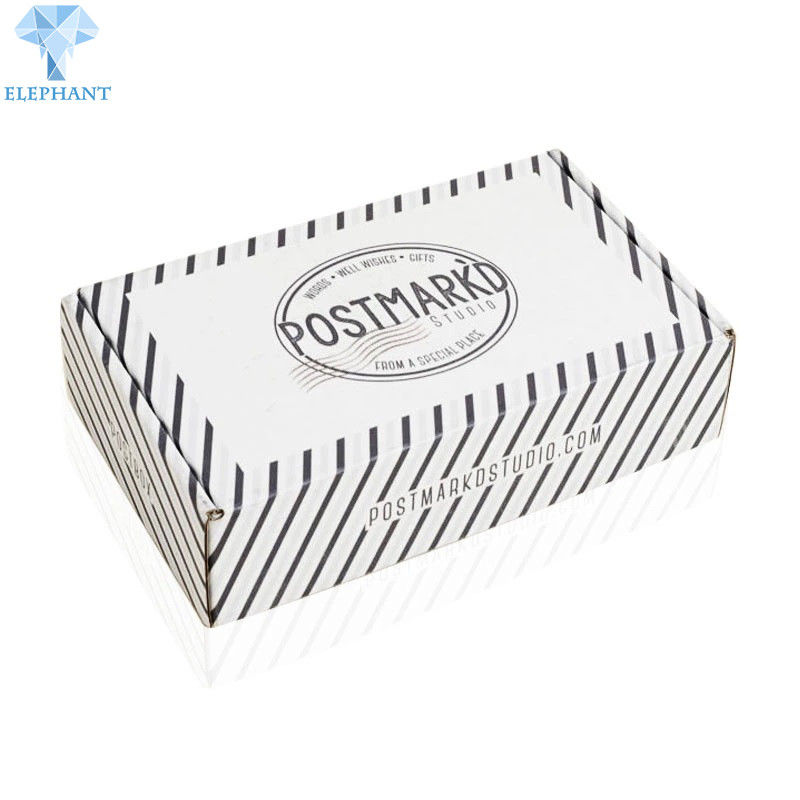Portable Glossy Lamination Corrugated Shipping Boxes 41cm×16cm×8cm