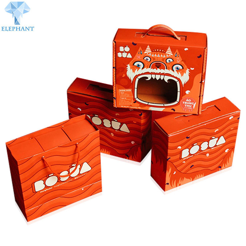 Custom LoveLy Fashion Portable Beautiful Corrugated Children LittLe Tikes Toy Shipping Boxes
