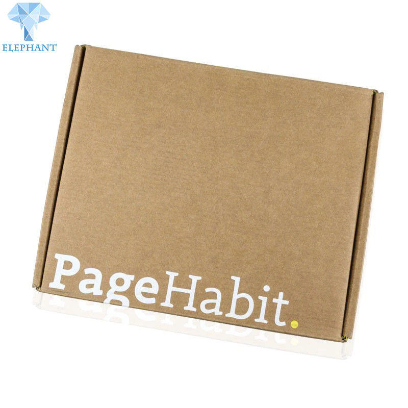 Custom Printing Matt Pack Flat Diecut Folding Corrugated Personalised Packaging Shipping Boxes