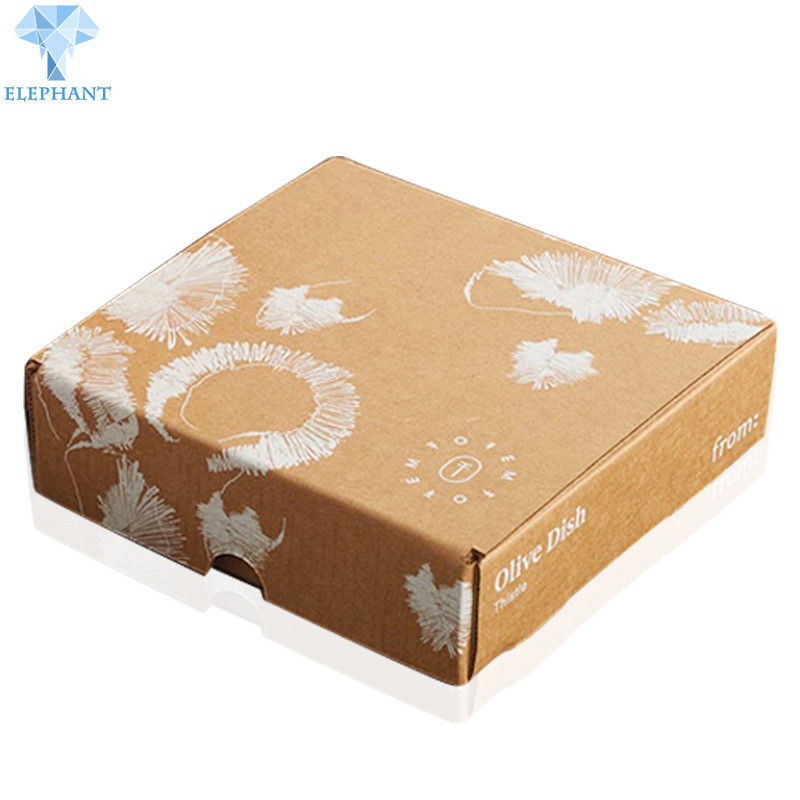 Flat Diecut Cardboard Flat Pack Boxes Matte Varnishing OEM ODM