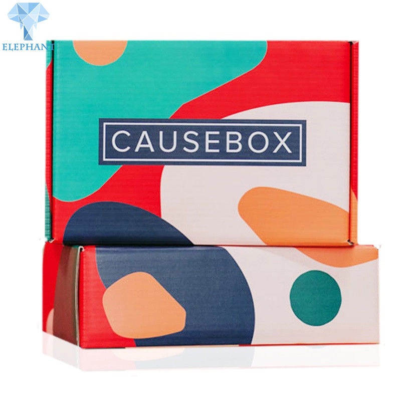 Custom Recycled Foldable Price Best Full Color Printing Corrugated Shoe Packaging Mailer Boxes