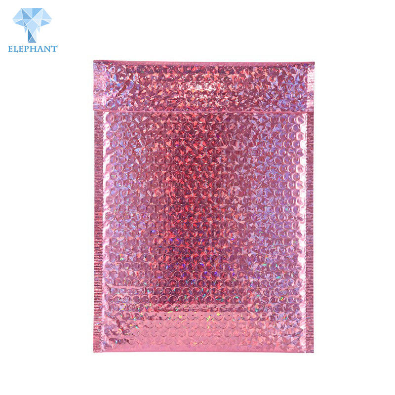 Custom Printed Bubble Envelope Mailing Bags Poly Holographic Bubble Mailers