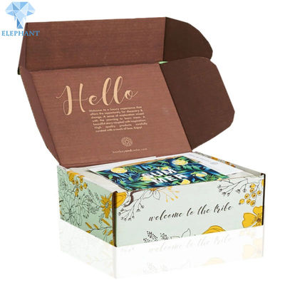 Eco Friendly Glossy Varnishing Custom Corrugated Mailers PDF CDR Avaiable