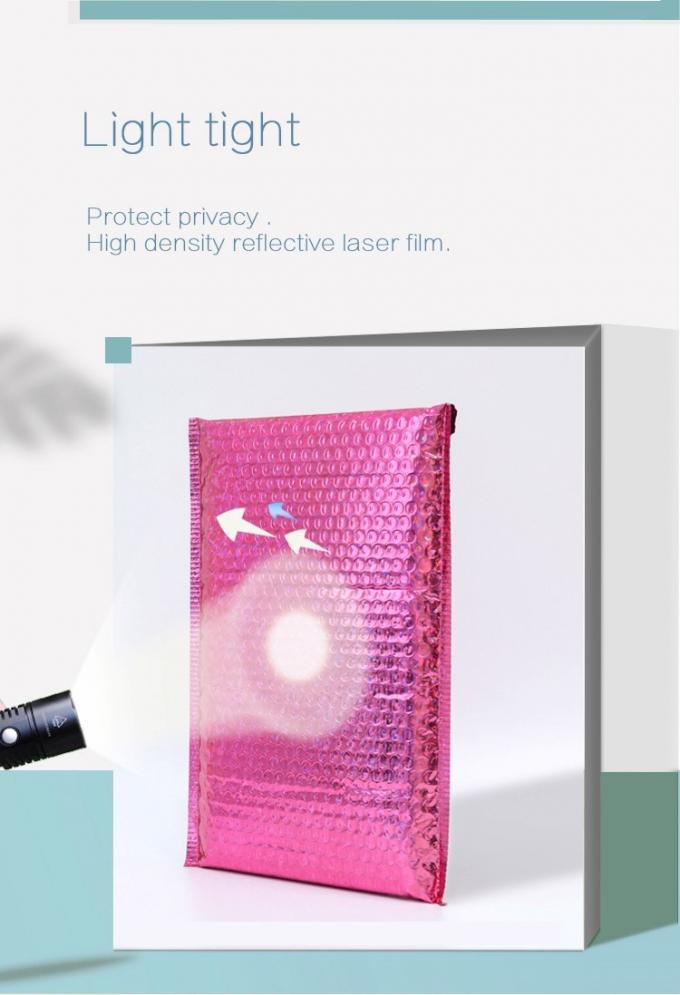 6*9inch Pink Bubble Wrap Envelopes Biodegradable Courier Bags